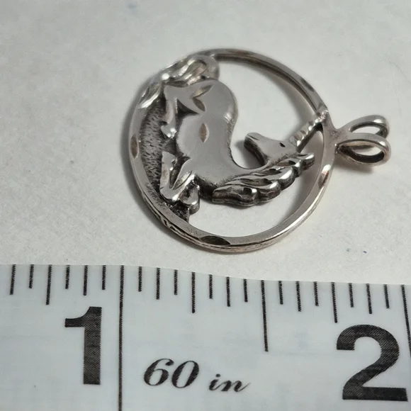 Unicorn Sterling Silver Pendant Jewelry - Picture 5 of 5